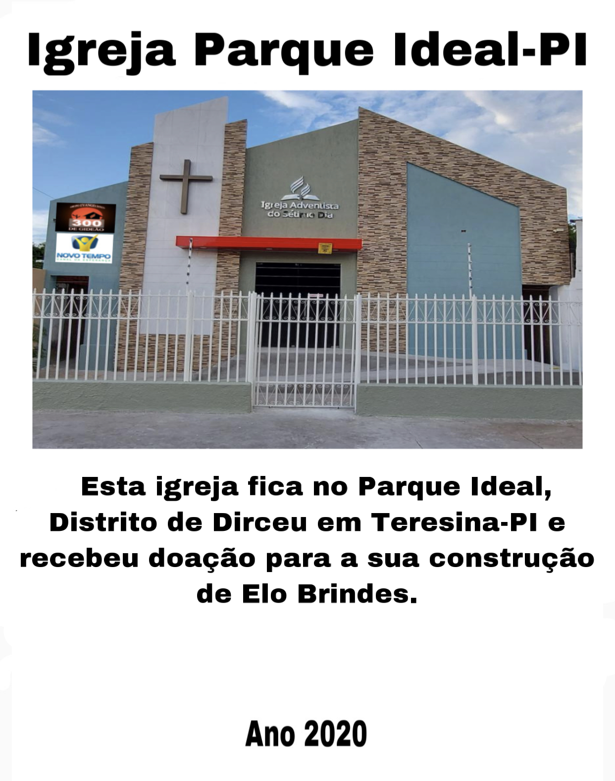 Igreja Parque Ideal – PI – PORTAL 300 DE GIDEÃO